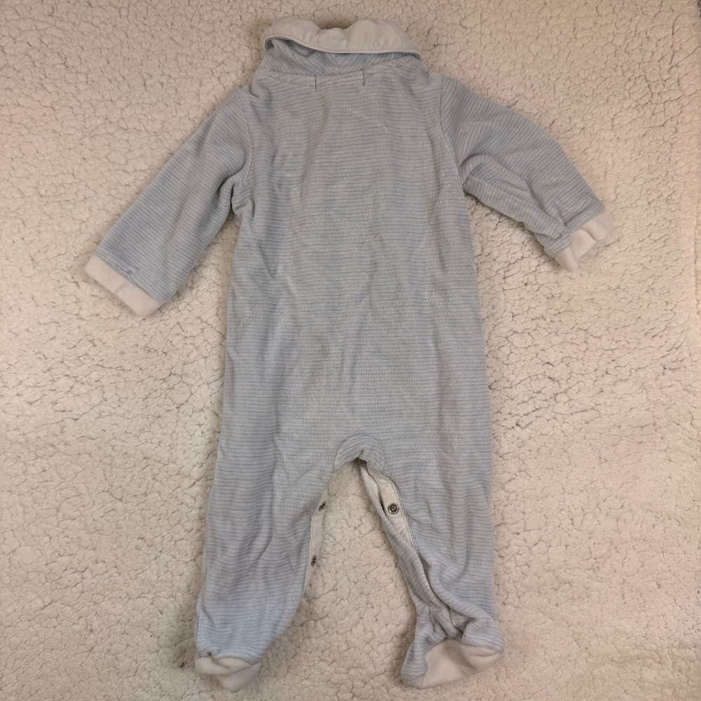 Janie and Jack Baby Boy Striped Knit One Piece 3-6M - Picture 5 of 5